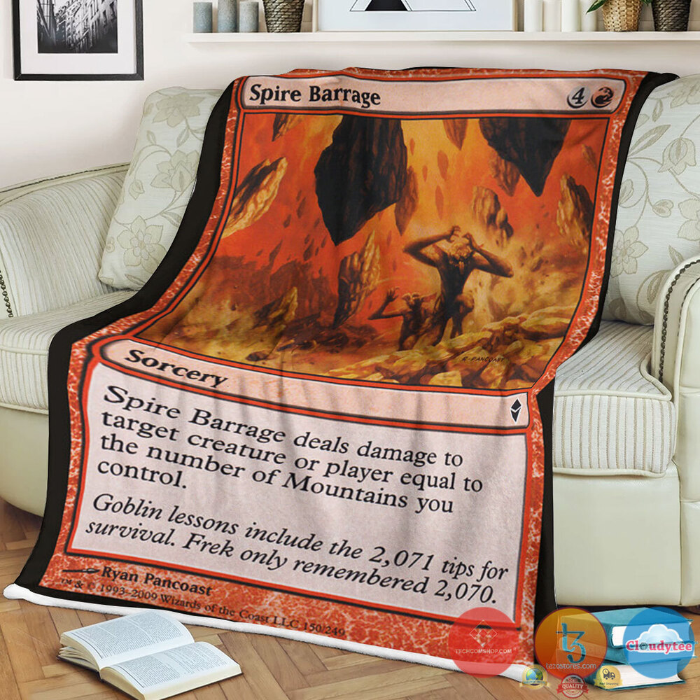 Zen 150 Spire Barrage Fleece Blanket Zen 150 Spire Barrage Fleece Blanket