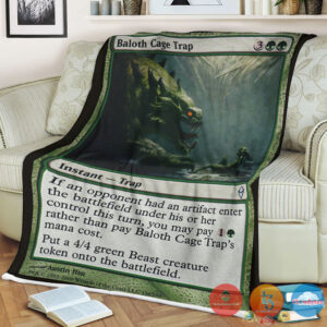 Zen 156 Baloth Cage Trap Fleece Blanket