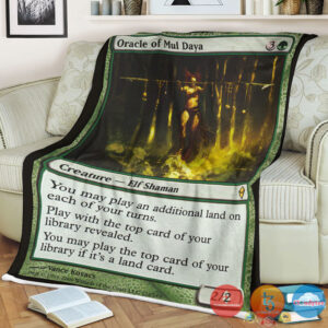 Zen 172 Oracle Of Mul Daya Fleece Blanket