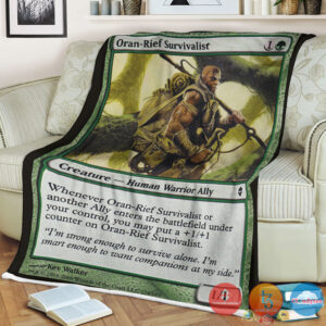 Zen 174 Oran Rief Survivalist Fleece Blanket