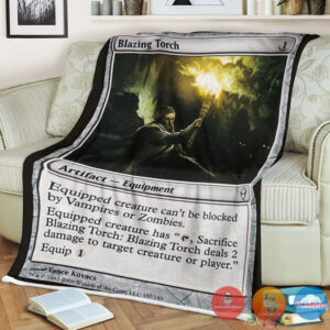 Zen 197 Blazing Torch Fleece Blanket