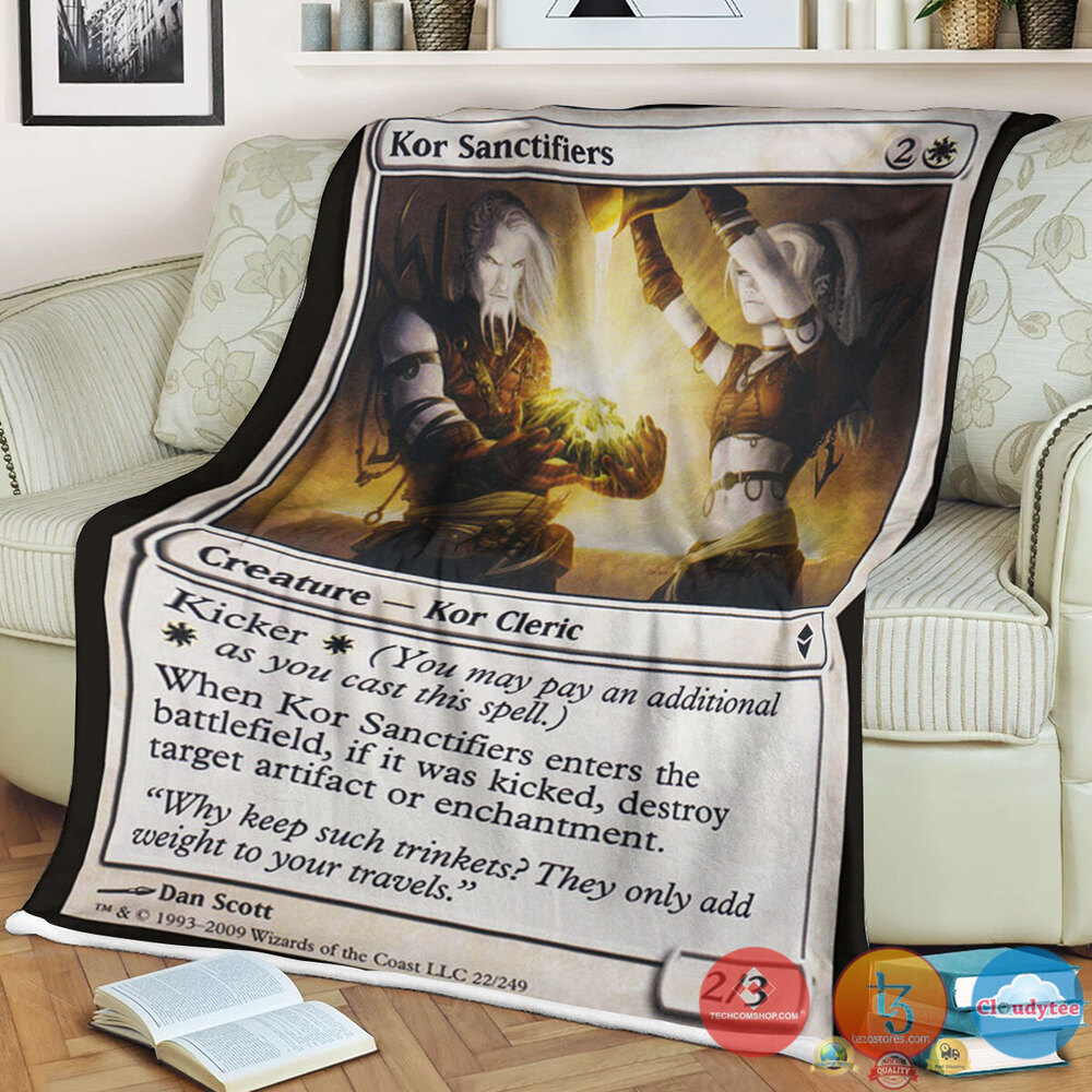 Zen 22 Kor Sanctifiers Fleece Blanket Zen 22 Kor Sanctifiers Fleece Blanket