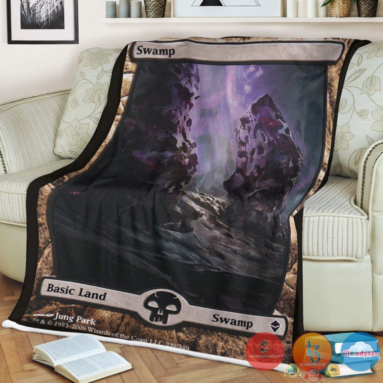 Zen-239-Swamp-Fleece-Blanket-1
