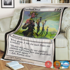 Zen 24 Landbind Ritual Fleece Blanket