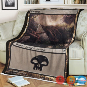 Zen 241A Swamp Fleece Blanket