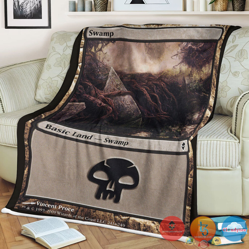 Zen 241A Swamp Fleece Blanket Zen 241A Swamp Fleece Blanket