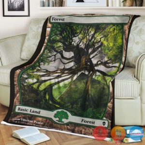 Zen 249 Forest Fleece Blanket