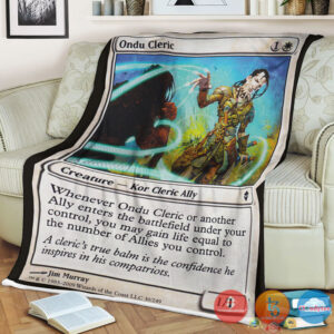 Zen 30 Ondu Cleric Fleece Blanket