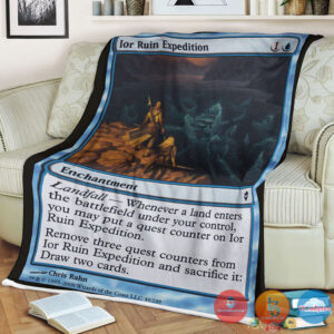 Zen 49 Ior Ruin Expedition Fleece Blanket