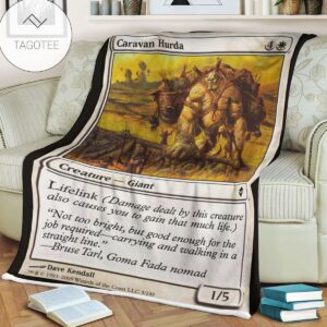 Zen 5 Caravan Hurda Mtg Blanket