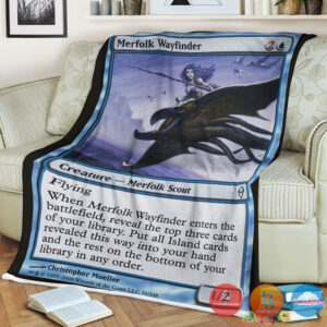 Zen 56 Merfolk Wayfinder Fleece Blanket