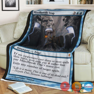 Zen 57 Mindbreak Trap Fleece Blanket