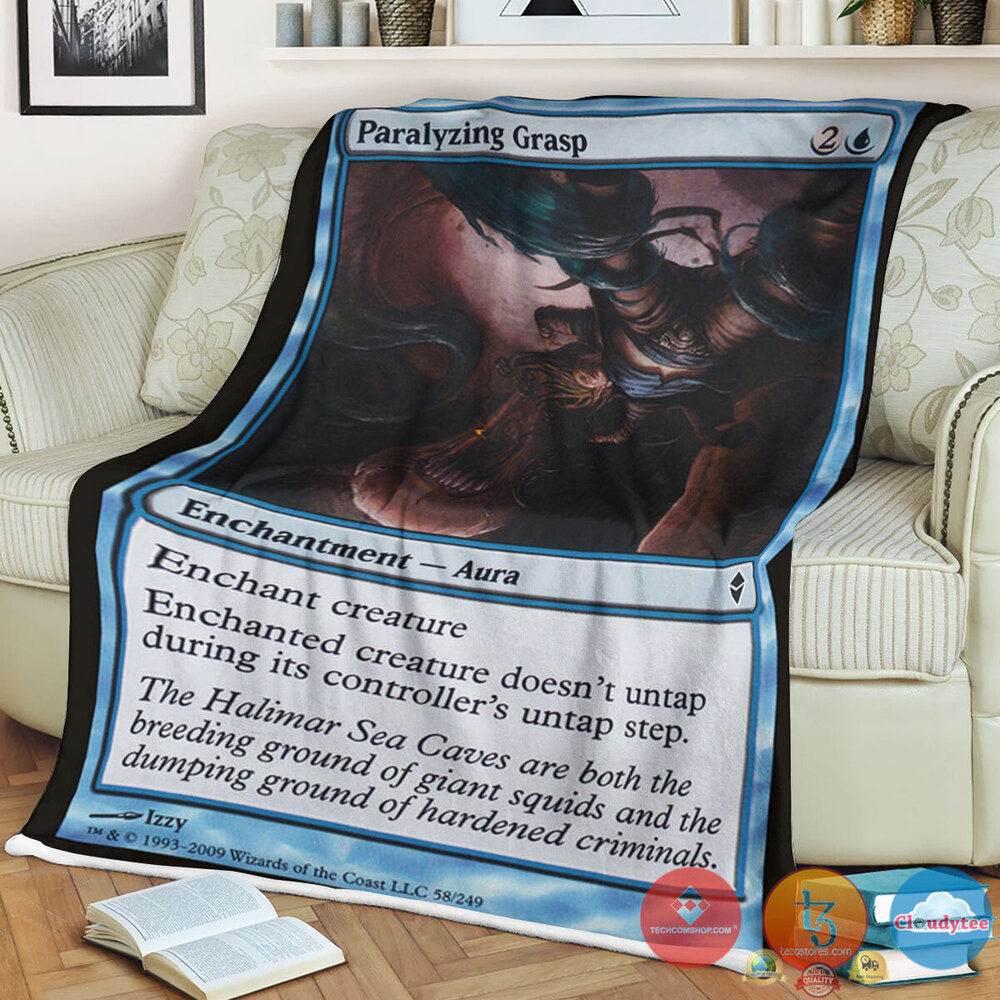 Zen 58 Paralyzing Grasp Fleece Blanket Zen 58 Paralyzing Grasp Fleece Blanket