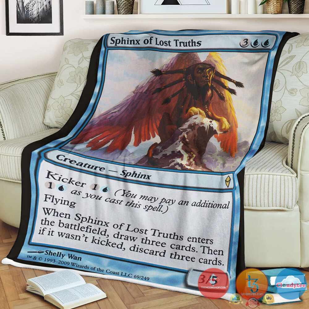 Zen 69 Sphinx Of Lost Truths Fleece Blanket Zen 69 Sphinx Of Lost Truths Fleece Blanket