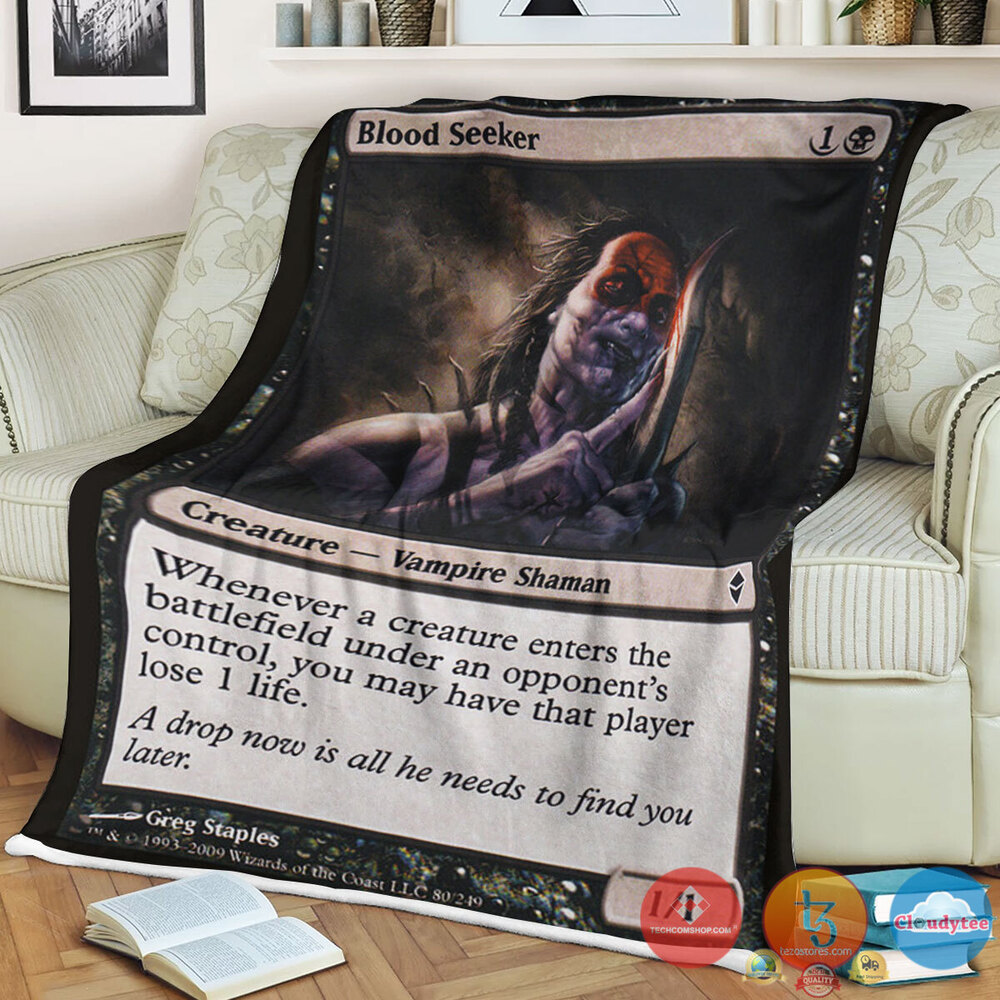 Zen 80 Blood Seeker Fleece Blanket Zen 80 Blood Seeker Fleece Blanket