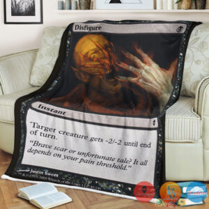 Zen 87 Disfigure Fleece Blanket