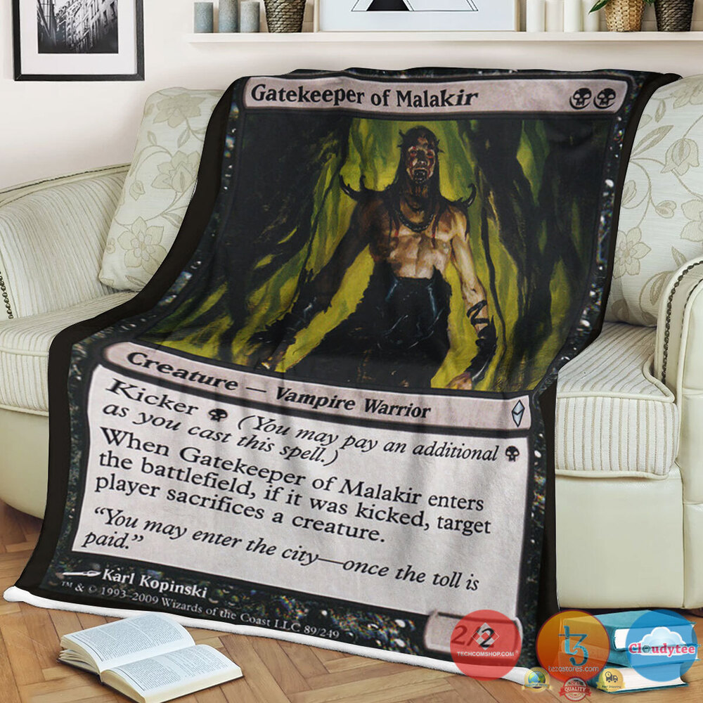 Zen 89 Gatekeeper Of Malakir Fleece Blanket Zen 89 Gatekeeper Of Malakir Fleece Blanket