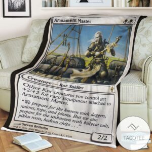 Zendikar 1 Armament Master Mtg Blanket Tagotee