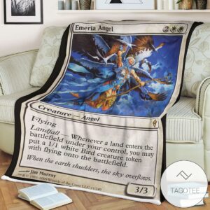 Zendikar 11 Emeria Angel Mtg Blanket