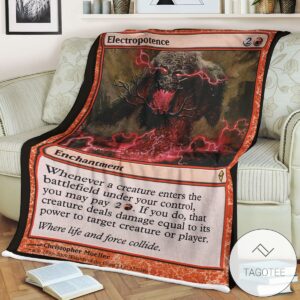 Zendikar 122 Electropotence Mtg Blanket