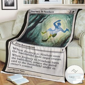 Zendikar 14 Journey To Nowhere Mtg Blanket