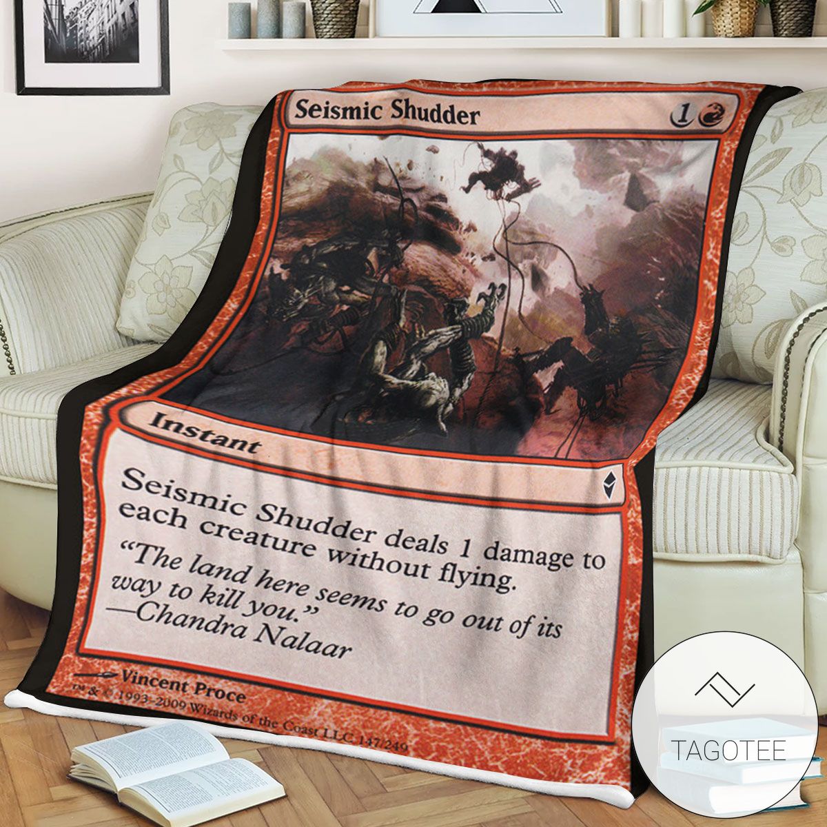 Zendikar 147 Seismic Shudder Mtg Blanket Tagotee Zendikar 147 Seismic Shudder Mtg Blanket Tagotee