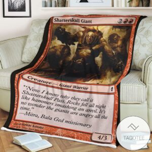 Zendikar 148 Shatterskull Giant Mtg Blanket Tagotee
