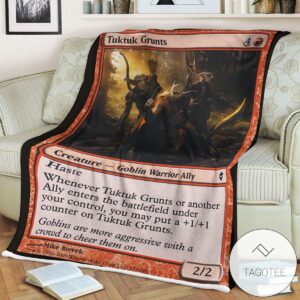 Zendikar 152 Tuktuk Grunts Mtg Blanket Tagotee