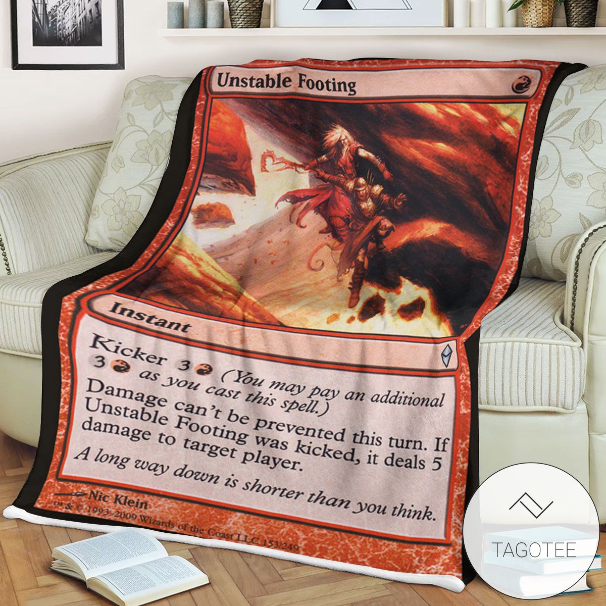 Zendikar 153 Unstable Footing Mtg Blanket Tagotee Zendikar 153 Unstable Footing Mtg Blanket Tagotee