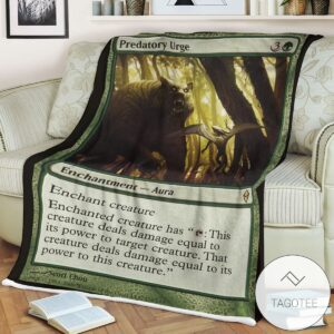 Zendikar 175 Predatory Urge Mtg Blanket