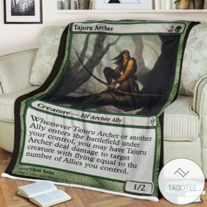 Zendikar 185 Tajuru Archer Mtg Blanket