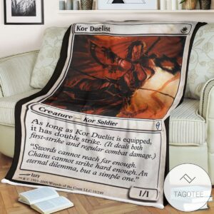 Zendikar 19 Kor Duelist Mtg Blanket