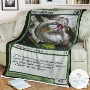 Zendikar 192 Vastwood Gorger Mtg Blanket
