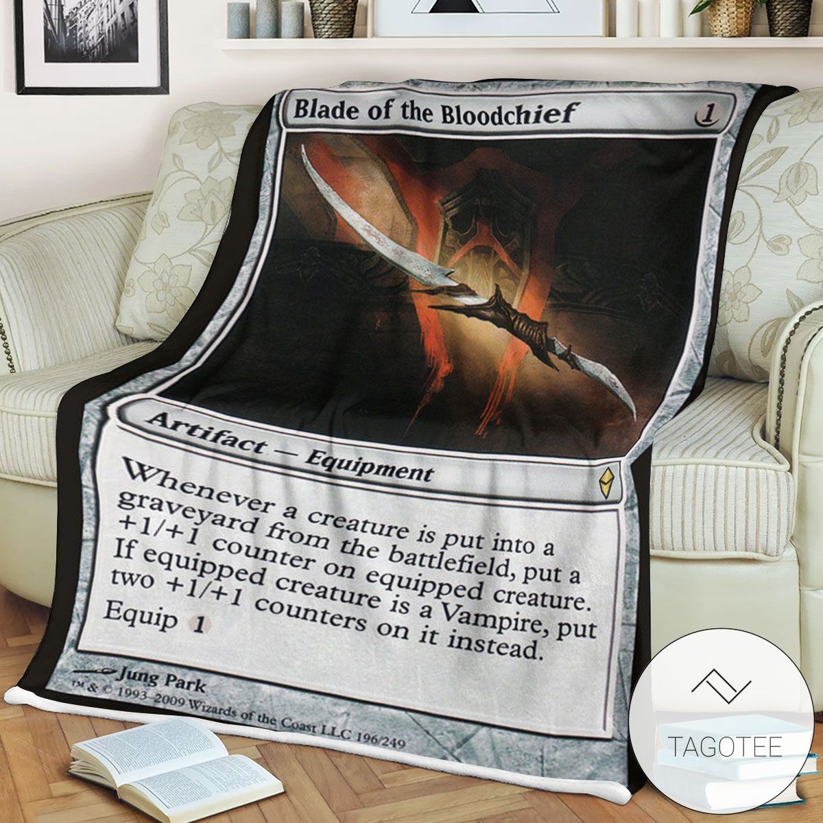 Zendikar 196 Blade Of The Bloodchief Mtg Blanket Zendikar 196 Blade Of The Bloodchief Mtg Blanket