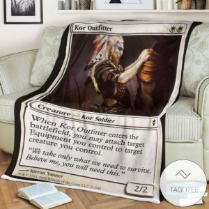 Zendikar 21 Kor Outfitter Mtg Blanket