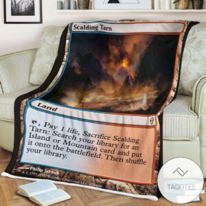 Zendikar 223 Scalding Tarn Mtg Blanket