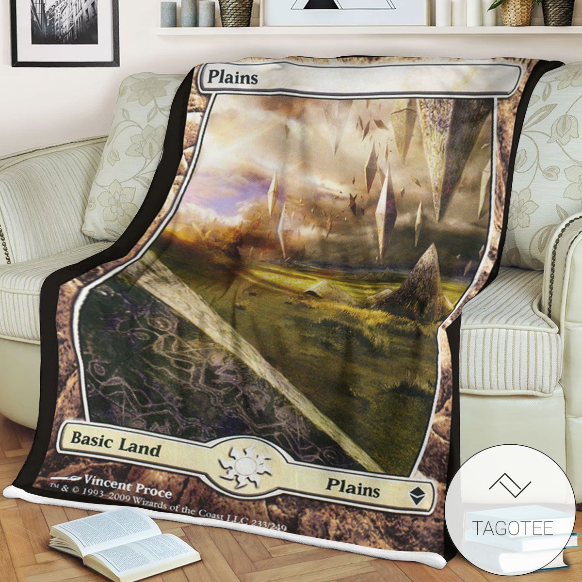 Zendikar 233 Plains Mtg Blanket Zendikar 233 Plains Mtg Blanket