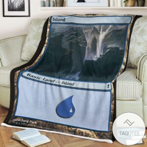 Zendikar 235A Island Mtg Blanket