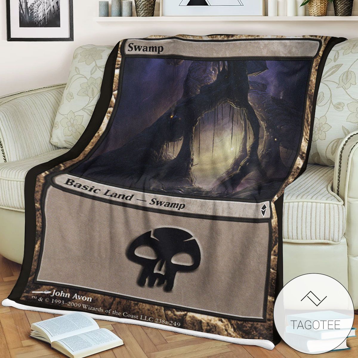 Zendikar 238A Swamp Mtg Blanket Tagotee Zendikar 238A Swamp Mtg Blanket Tagotee