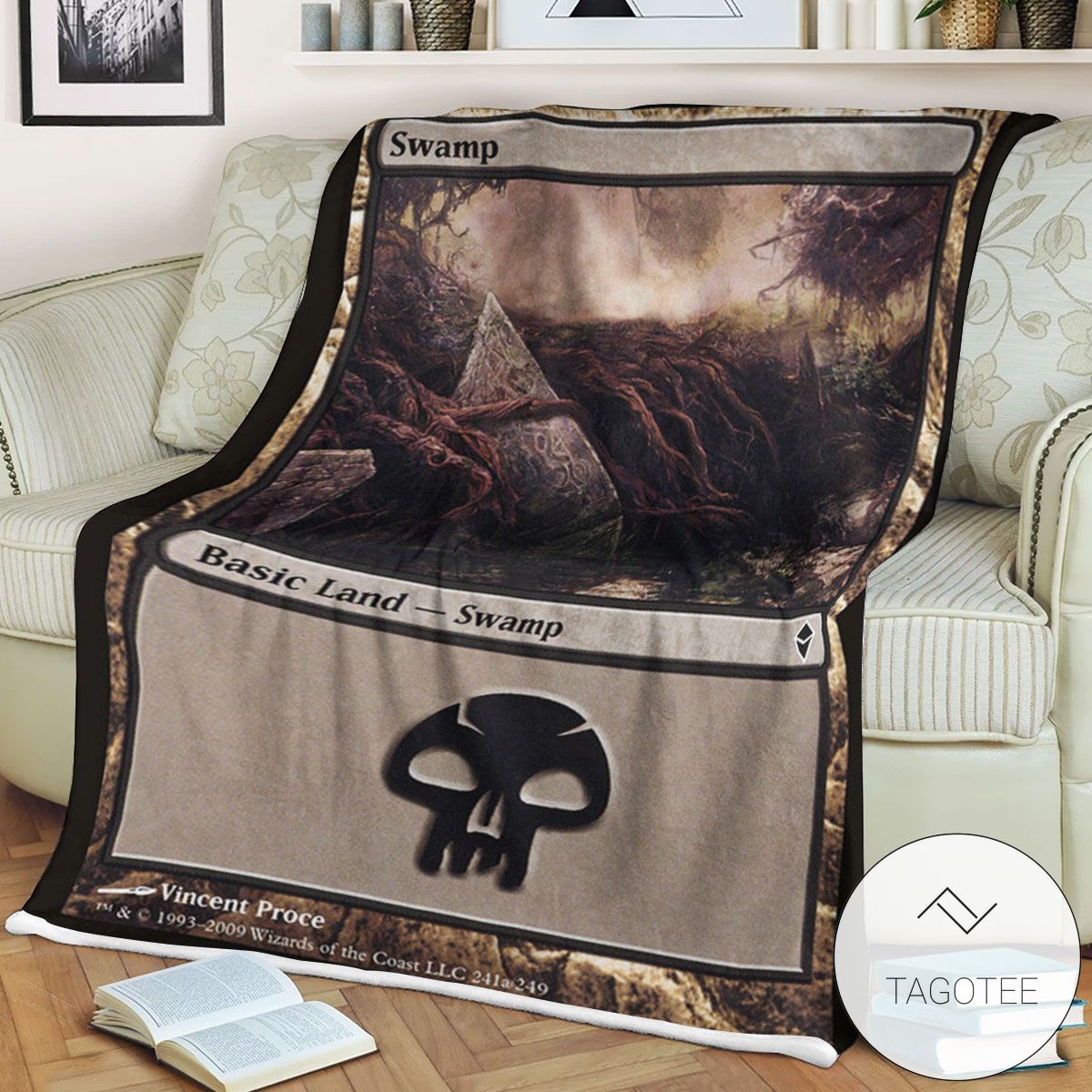 Zendikar 241A Swamp Mtg Blanket Zendikar 241A Swamp Mtg Blanket