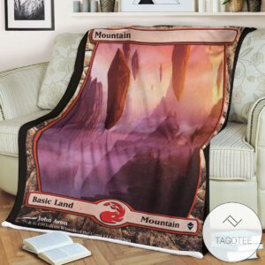 Zendikar 242 Mountain Mtg Blanket