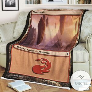 Zendikar 242A Mountain Mtg Blanket