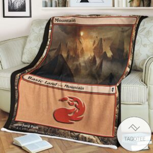 Zendikar 243A Mountain Mtg Blanket