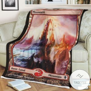 Zendikar 244 Mountain Mtg Blanket