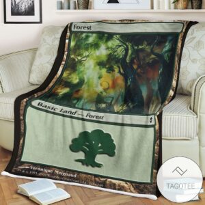 Zendikar 248A Forest Mtg Blanket Tagotee