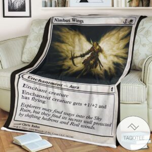 Zendikar 28 Nimbus Wings Mtg Blanket