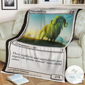 Zendikar 31 Pillarfield Ox Mtg Blanket