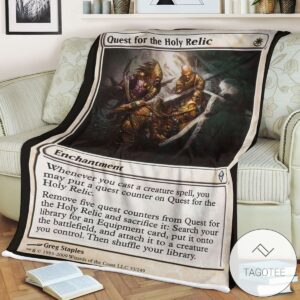 Zendikar 33 Quest For The Holy Relic Mtg Blanket Tagotee