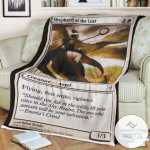 Zendikar 34 Shepherd Of The Lost Mtg Blanket