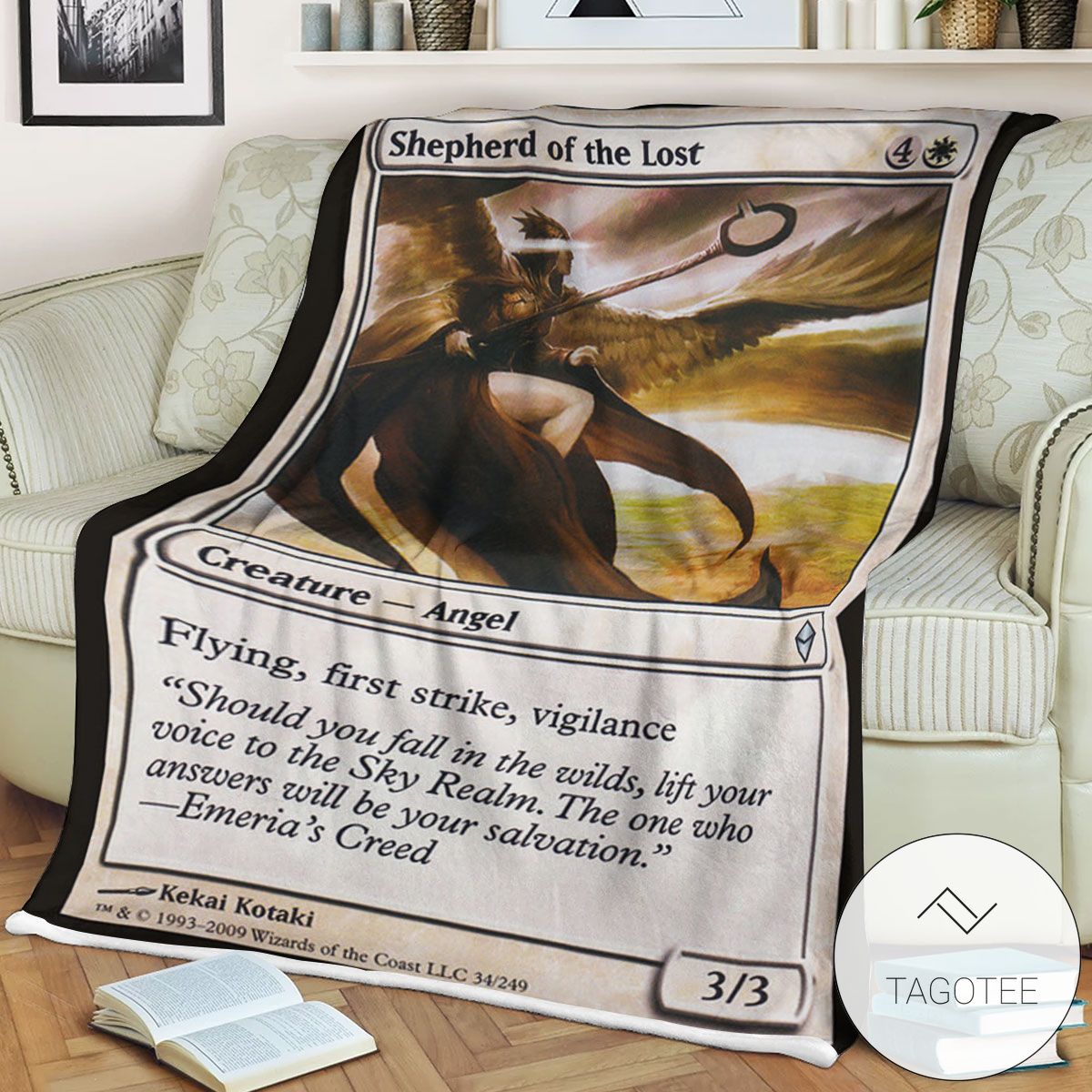 Zendikar 34 Shepherd Of The Lost Mtg Blanket Zendikar 34 Shepherd Of The Lost Mtg Blanket
